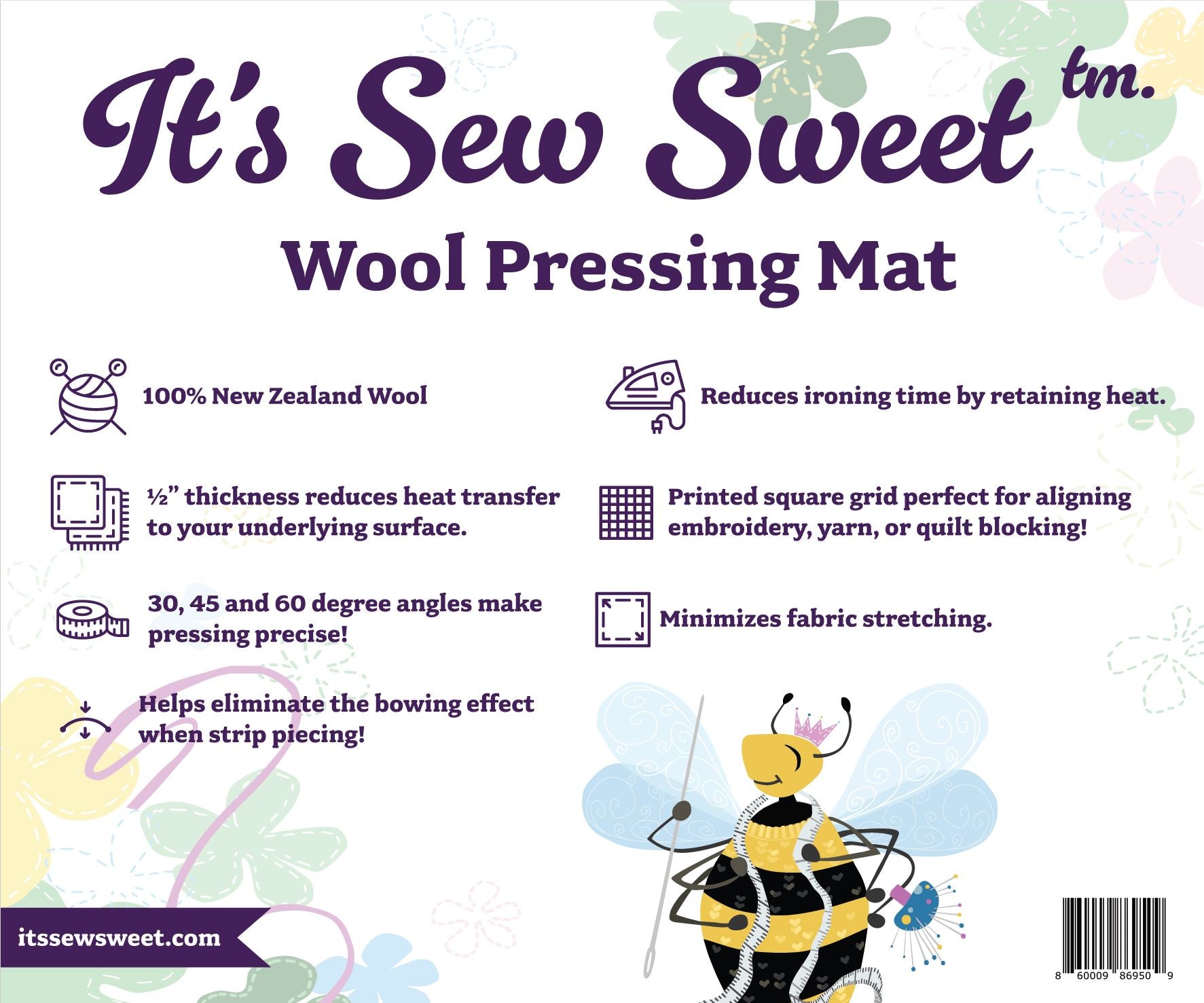 24×24 Wool Pressing Mat – Store – HollyDee Quilts
